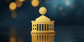 Imagem com aparência de notícia sobre o interesse institucional em ETFs de criptomoedas
